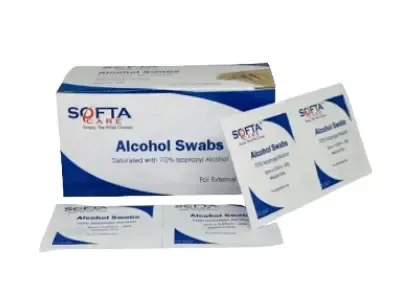 Alcohol Pads / Swabs - 100 Pcs