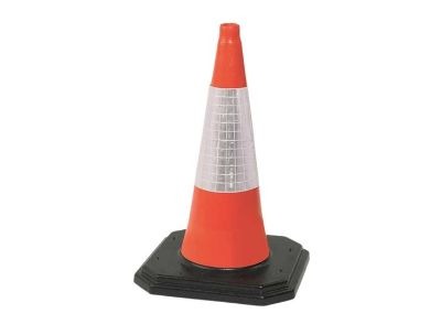 Plastic Traffic Safety Cone - 28 Inch