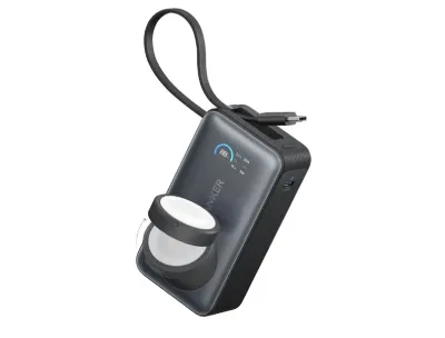 Anker A1657H11 MagGo 10000 mAh Power Bank 35W  (Black)