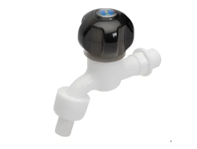 S-lon Garden Tap 1/ Inch Round Charcoal Handle