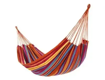 Indoor Camping Hammock Hanging Striped