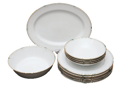 Noritake Gold Mark Dinner Set - 12 Pcs