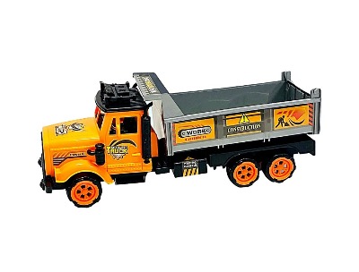 Kids Soft Play Construction Dump Truck Toy - Orange