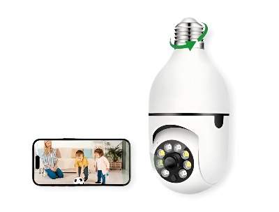 Smart WiFi Security Camera 1080p 360-Degree Panoramic