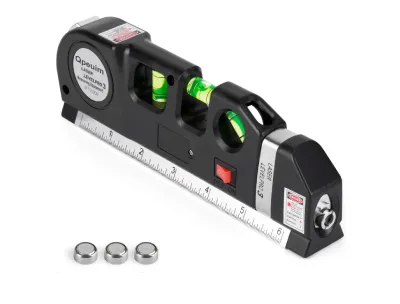 Multipurpose Cross Line Laser Level Kit - SMT Standard Tool