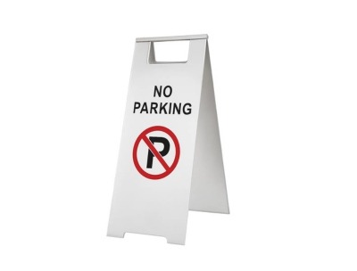 No Parking Sign - Steel - Stand Type