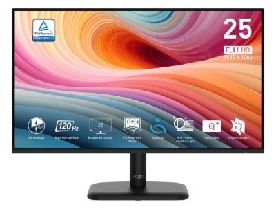 MSI Pro MP251L E2 24.5" Inch 120Hz 1ms FHD Ultra Slim Monitor