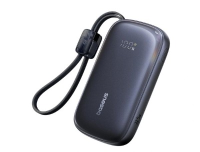 Baseus 20000mAh Detachable Cable Power Bank - 22.5W
