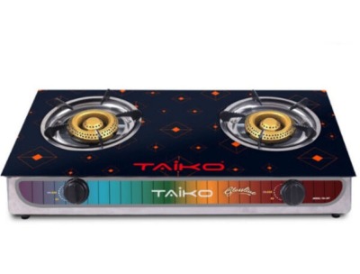Taiko Glass Top 2 Burner Gas Cooker TGL 207