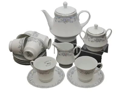 Covent Garden Gold Mark Tea Set - 17 Pcs