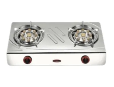 Osaka National Double Burner Gas Cooker (Luxury Nozzle)