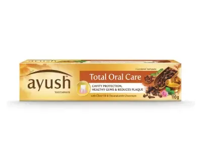 Ayush Total Oral Care Toothpaste - 110g