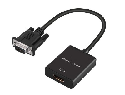 Full HD 1080P HDMI to VGA Converter Adapter Cable