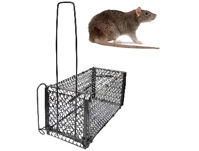 Rat Cage Heavy Duty Pest Hunter Indoor and Outdoor