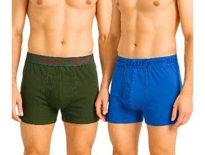 Modfy Boxer Medium – Green & Blue