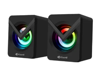 Kisonli  RGB USB Speaker