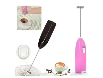 Portable Electric Milk Frother and Mini Blender