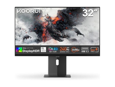 KOORUI S3241XO OLED 4K 240Hz Gaming Monitor