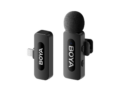 Boya By V1 Wireless Microphone - Black