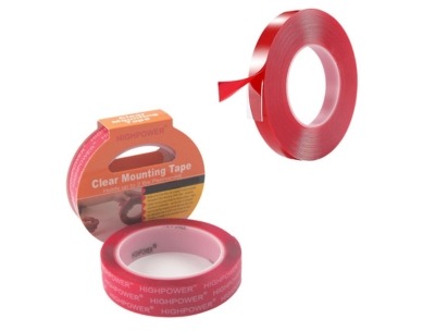 Clear Double-Sided Mounting Tape 18mm x 3M