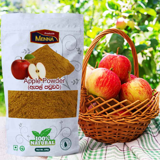 Apple Powder - 100g: Best Menna Products Health & Beauty for Sale | Best Price in Sri Lanka 2025 3 Apple Powder - 100g: Best Menna Products Health & Beauty for Sale | Best Price in Sri Lanka 2025 3