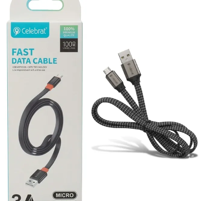 Celebrat CB-33 Micro Fast Data Cable: Best Celebrat Phones & Tabs Accessories for Sale | Best Price in Sri Lanka 2026 1 Celebrat CB-33 Micro Fast Data Cable: Best Celebrat Phones & Tabs Accessories for Sale | Best Price in Sri Lanka 2026 1