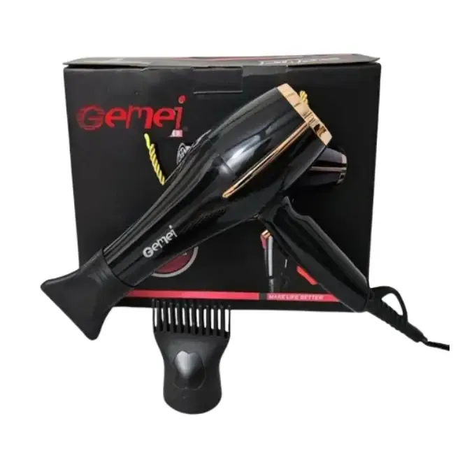 Gemei Professional Hair Dryer - 3000W: Best Gemei Health & Beauty for Sale | Best Price in Sri Lanka 2025 1 Gemei Professional Hair Dryer - 3000W: Best Gemei Health & Beauty for Sale | Best Price in Sri Lanka 2025 1