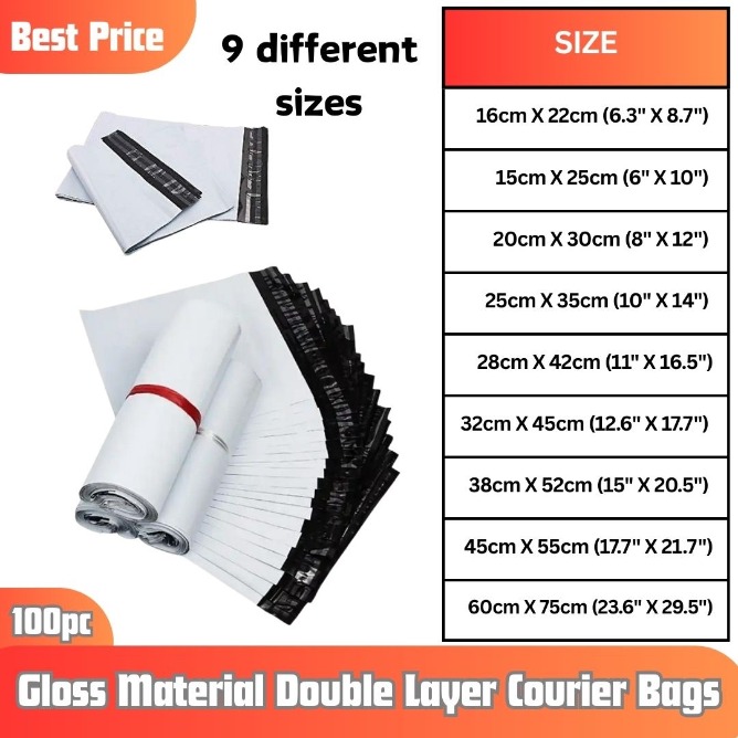 Poly Mailer Gloss Flyers Bundle - 100pcs: Best Other Fashion & Lifestyle for Sale | Best Price in Sri Lanka 2025 4 Poly Mailer Gloss Flyers Bundle - 100pcs: Best Other Fashion & Lifestyle for Sale | Best Price in Sri Lanka 2025 4