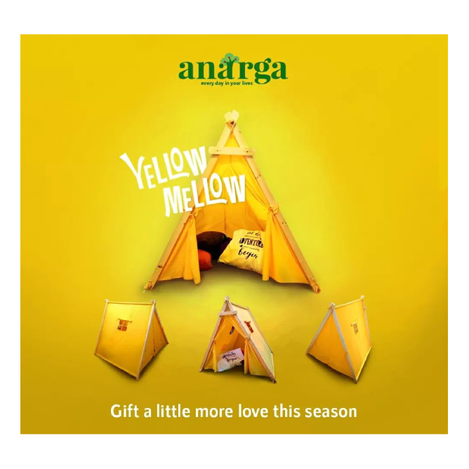 Anarga A Frame Play House Yellow Mellow Best ANARGA ENTERPRISES Root