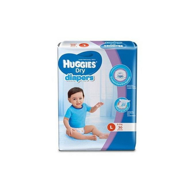 huggies dry large price