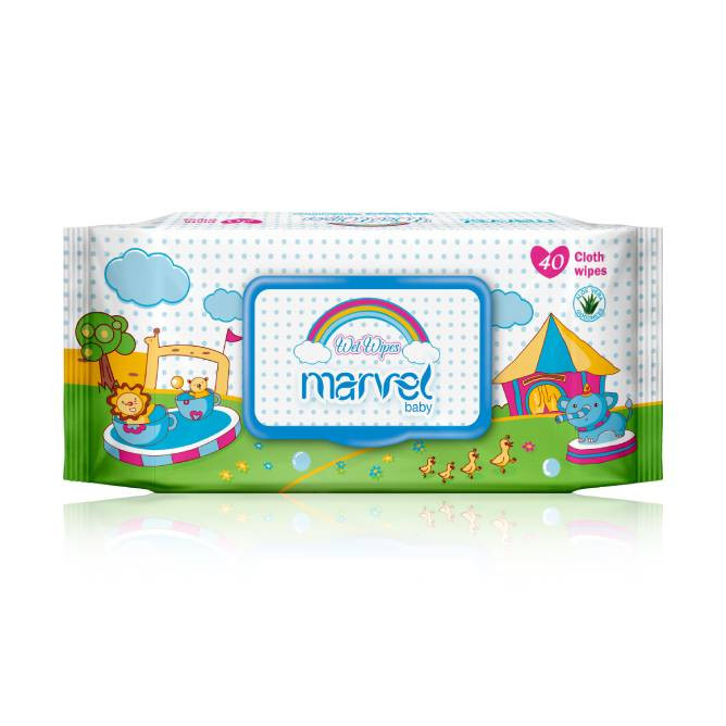 Marvel Baby Wet Wipes 40 Pcs Best MARVEL Baby & Kids for Sale Best