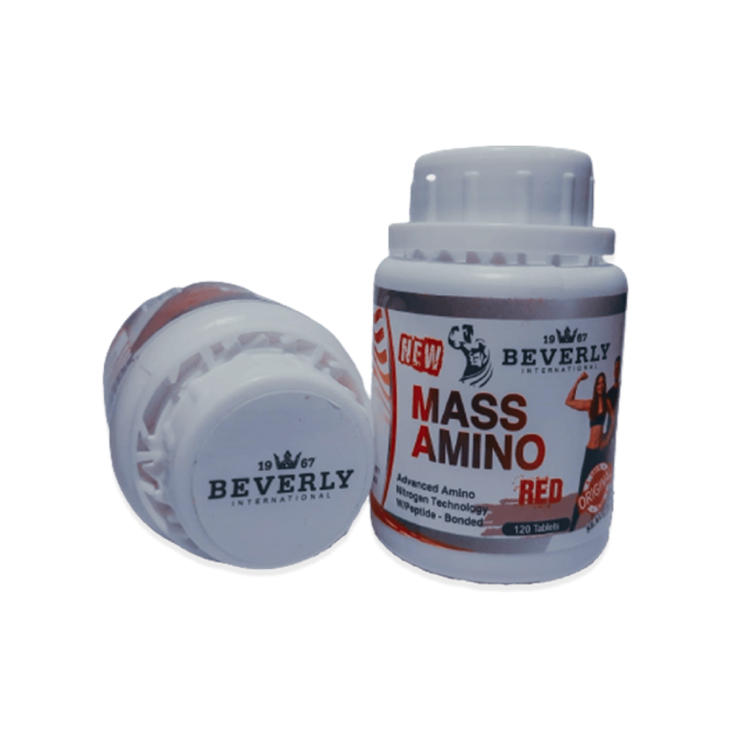 New Beverly International Mass Amino Supplement Acids 120 Tablets
