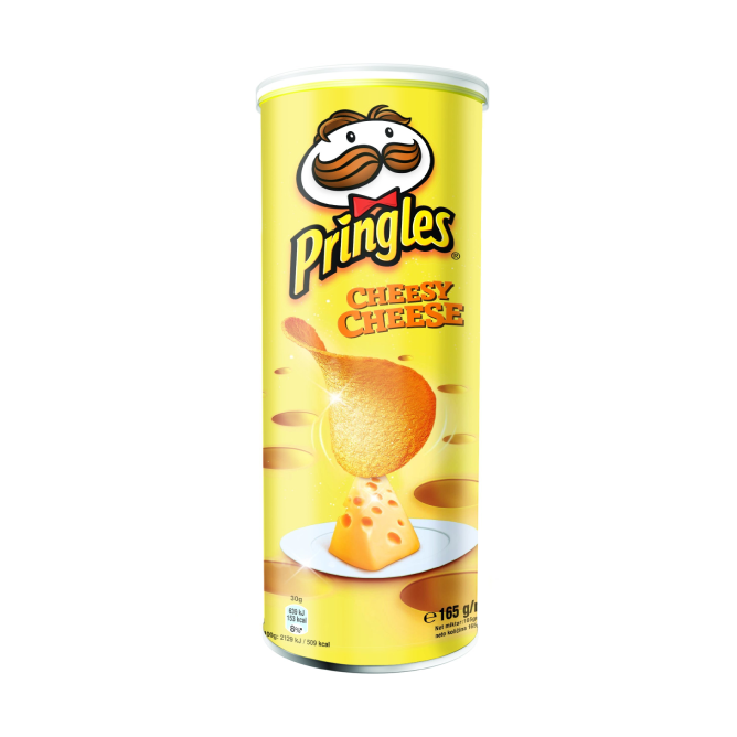 Pringles Potato Crisps Cheesy Cheese Flavor - 165g: Best Pringles ...