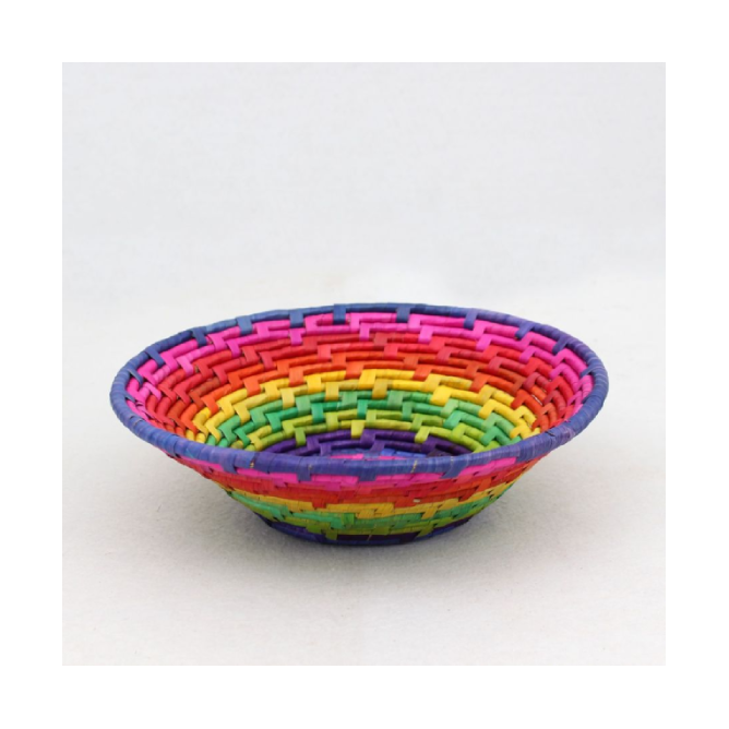 Rattan Basket Rainbow Color Medium Best Other Root for Sale Best