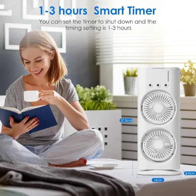 Usb Desktop Mist Fan - High Speed Dual-Head Cooler: Best Other Fans for Sale | Best Price in Sri Lanka 2026 4 Usb Desktop Mist Fan - High Speed Dual-Head Cooler: Best Other Fans for Sale | Best Price in Sri Lanka 2026 4