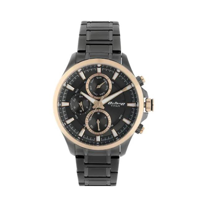 Buy Online Titan Men's Minimalist Zen Watch: Sleek Leather Strap