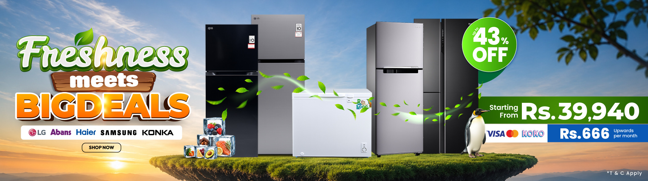 Refrigerators - Freshness meets Bigdeals