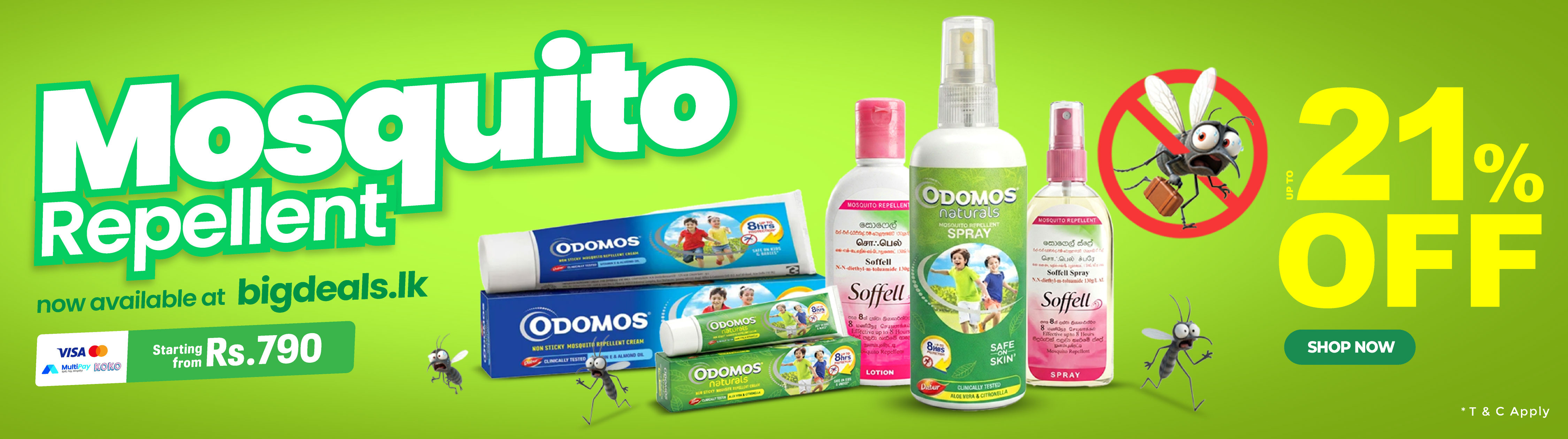 Mosquito Repellent Campaign