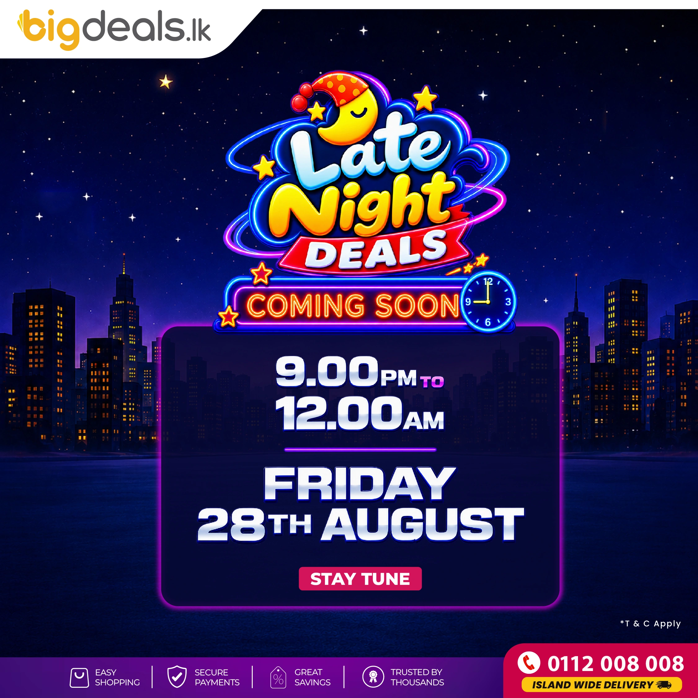 Late Night Deals
